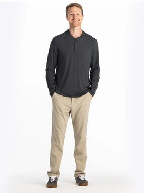 FreeFly Bamboo Flex Long Sleeve Henley